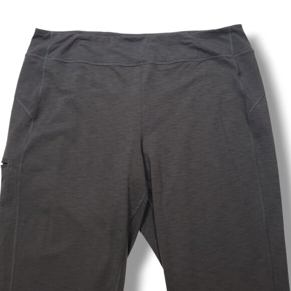 Duluth NoGA Classic Slim Leg Pants Womens XXL Grey High Rise Pull On UPF - Picture 2 of 10